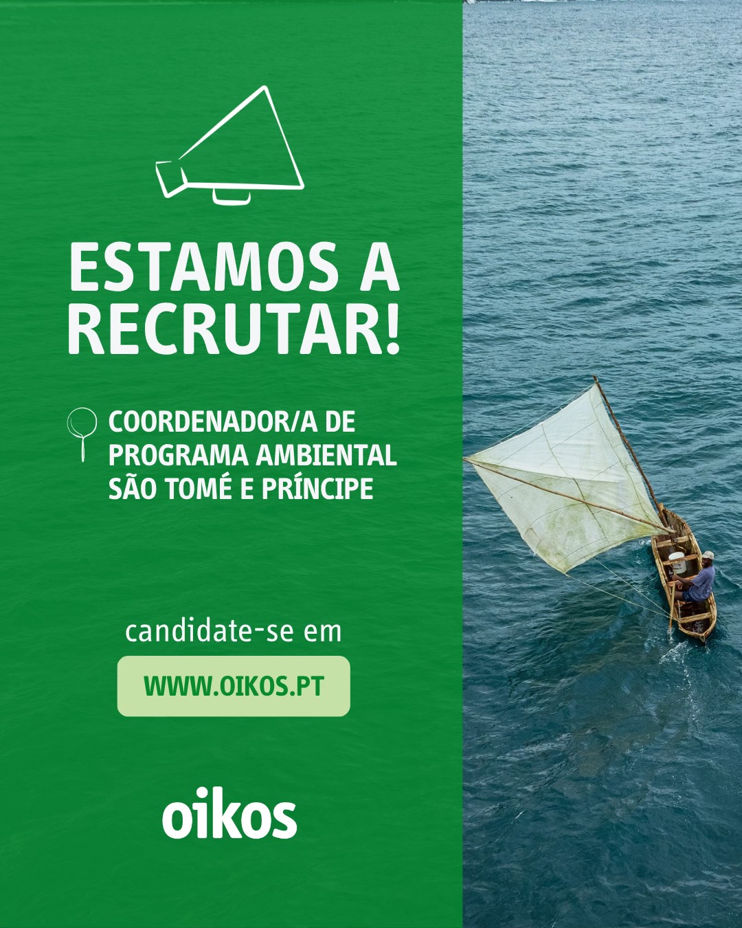 Recrutamento: Coordenador/a de Programa Ambiental