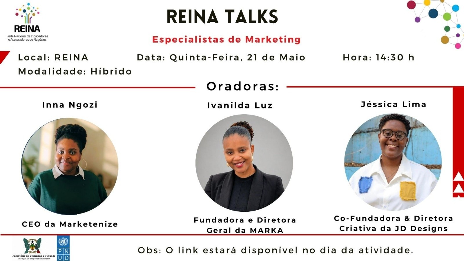 REINA Talks: Especialistas de Marketing
