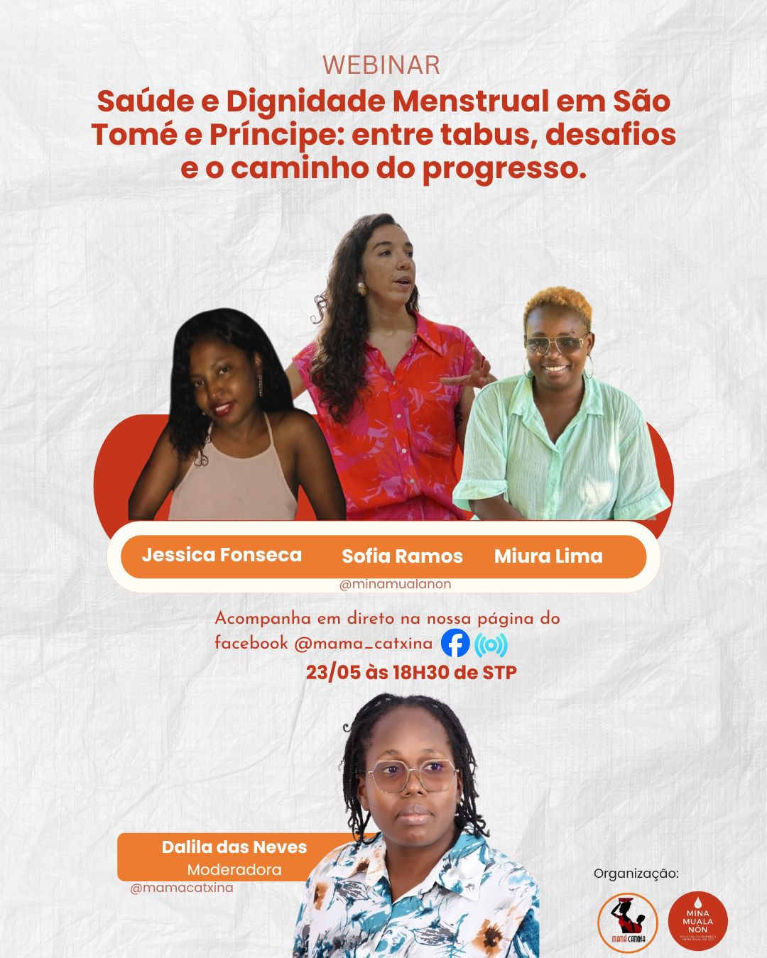 Webinar: Saúde e Dignidade Menstrual em São Tomé e Príncipe