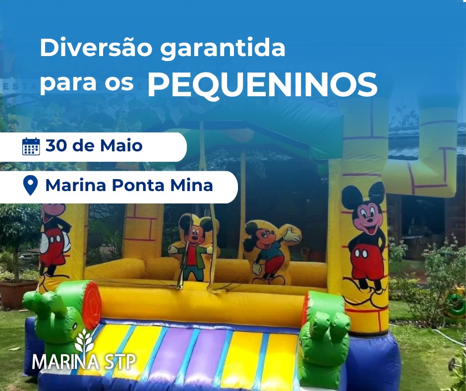 Diversão garantida para os PEQUENINOS