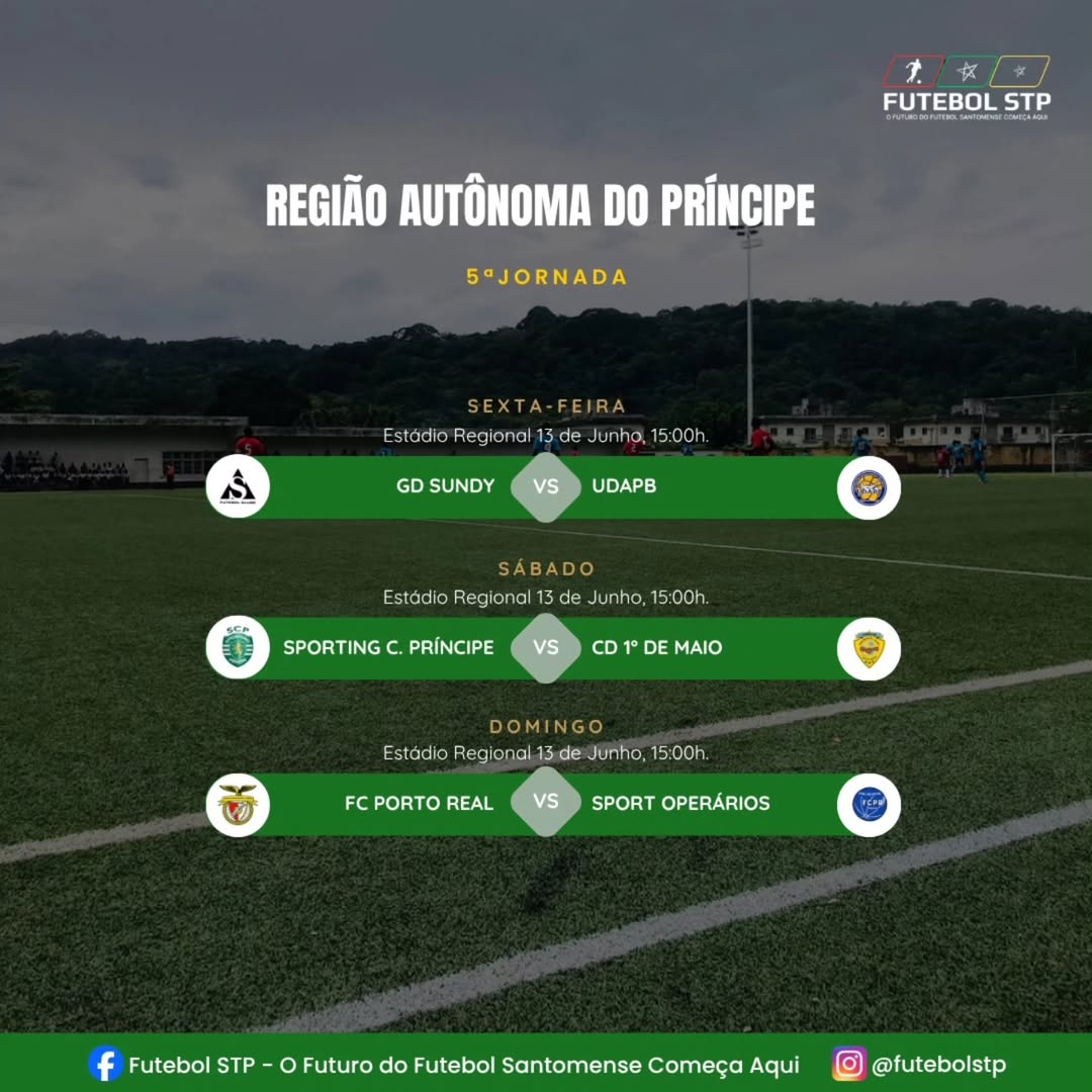 5.ª Jornada - Região Autónoma do Príncipe