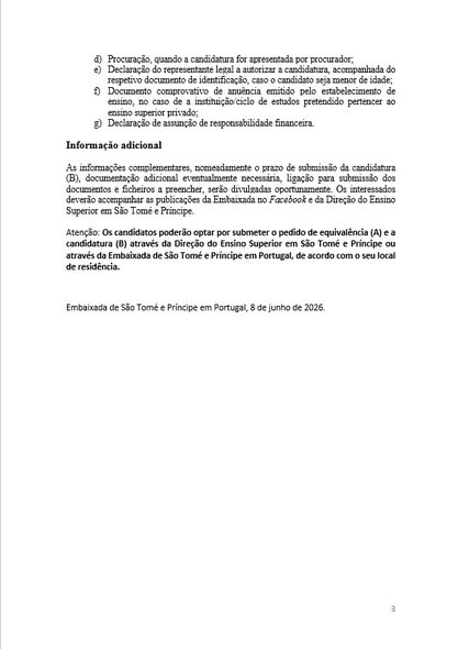 Regimes Especiais de Acesso e Ingresso no Ensino Superior 2026/2027