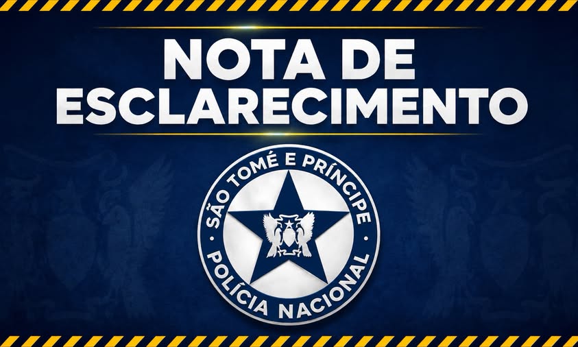 Nota de Esclarecimento da Polícia Nacional