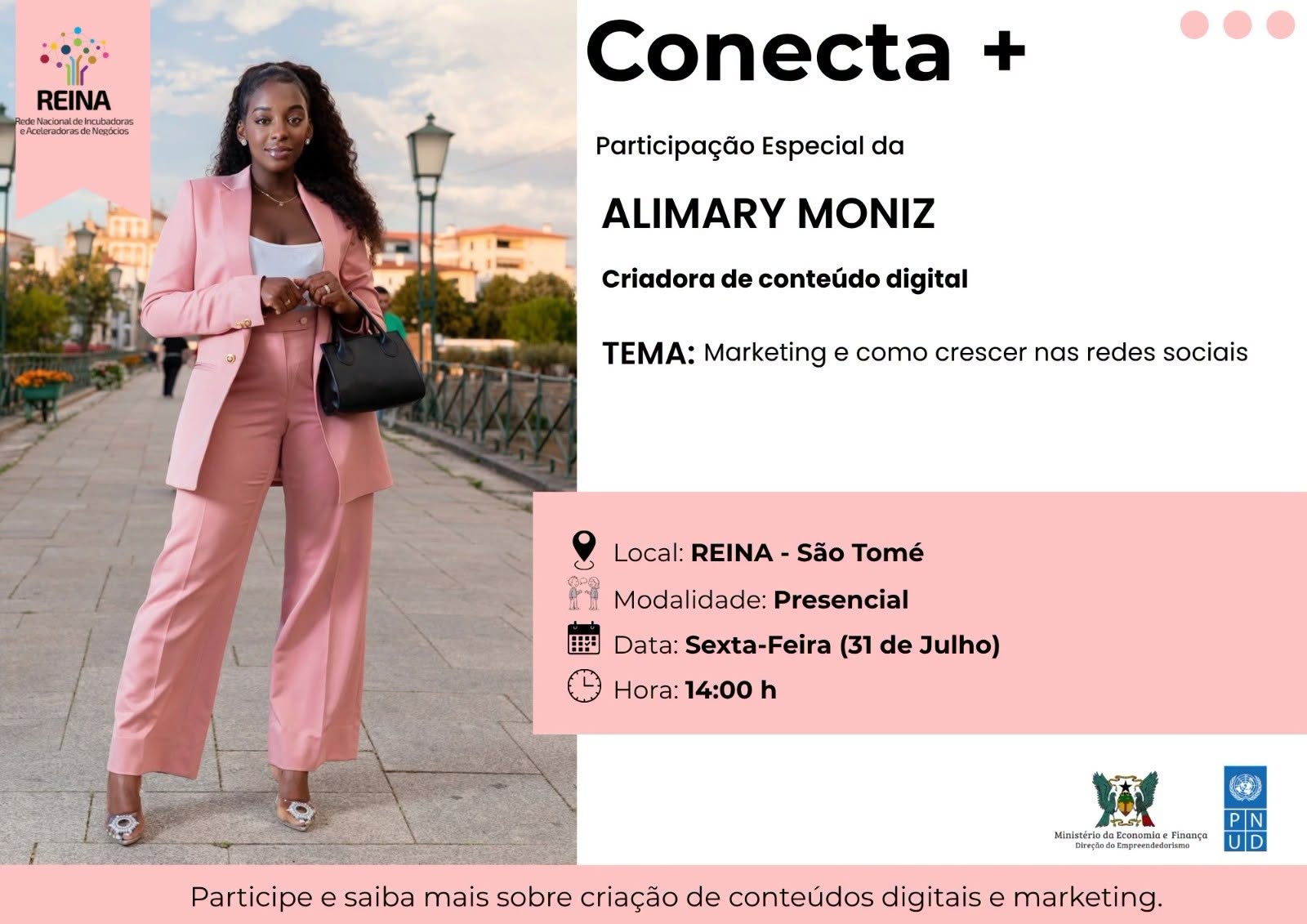 Conecta +: Marketing e como crescer nas redes sociais