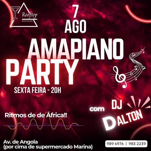 Amapiano Night no Rooftop