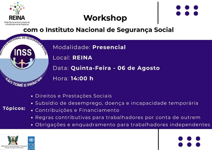 Workshop Institucional com o Instituto Nacional de Segurança Social