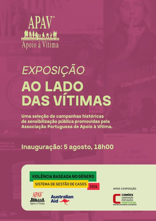 Inauguração da exposição "Ao lado das vítimas"