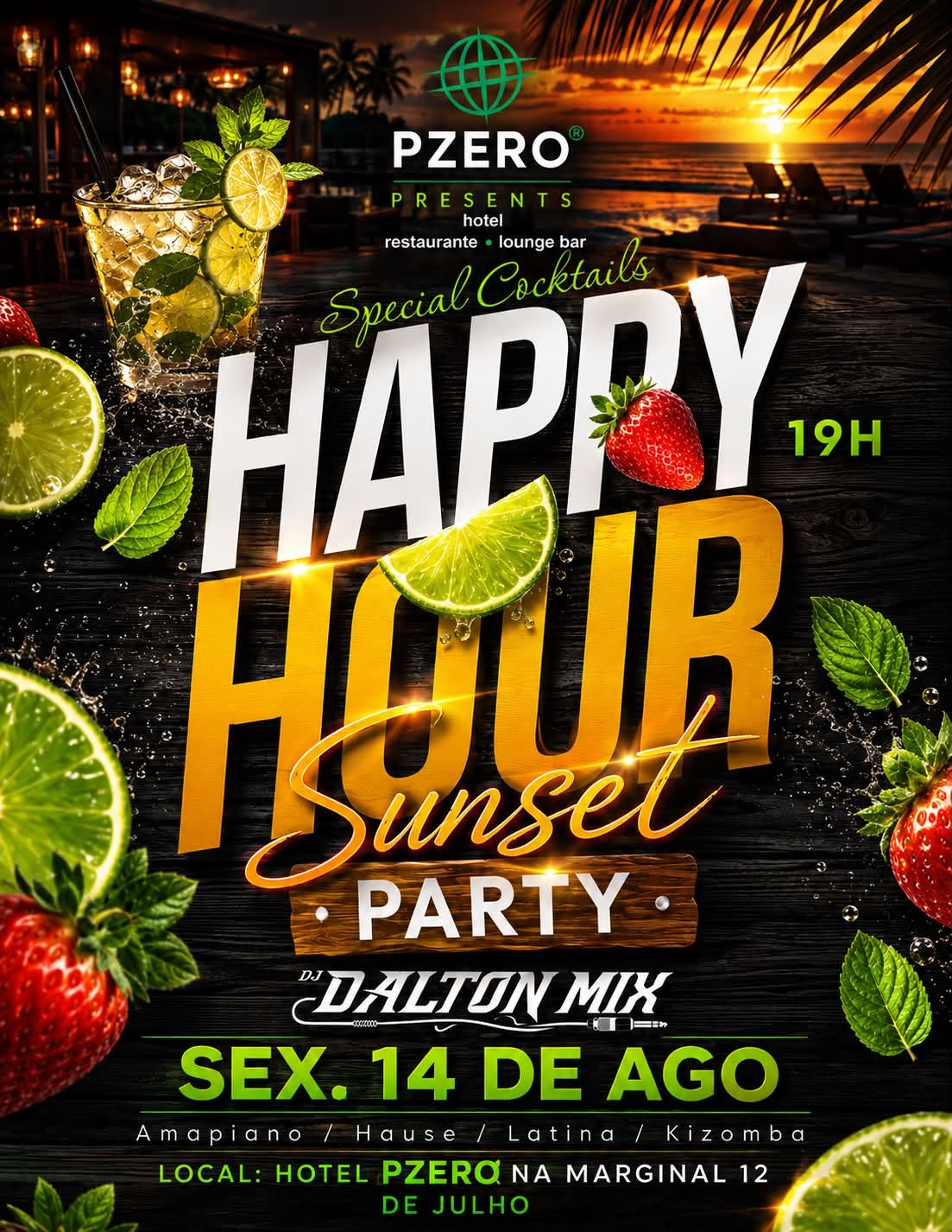 Sunset Party no PZERO