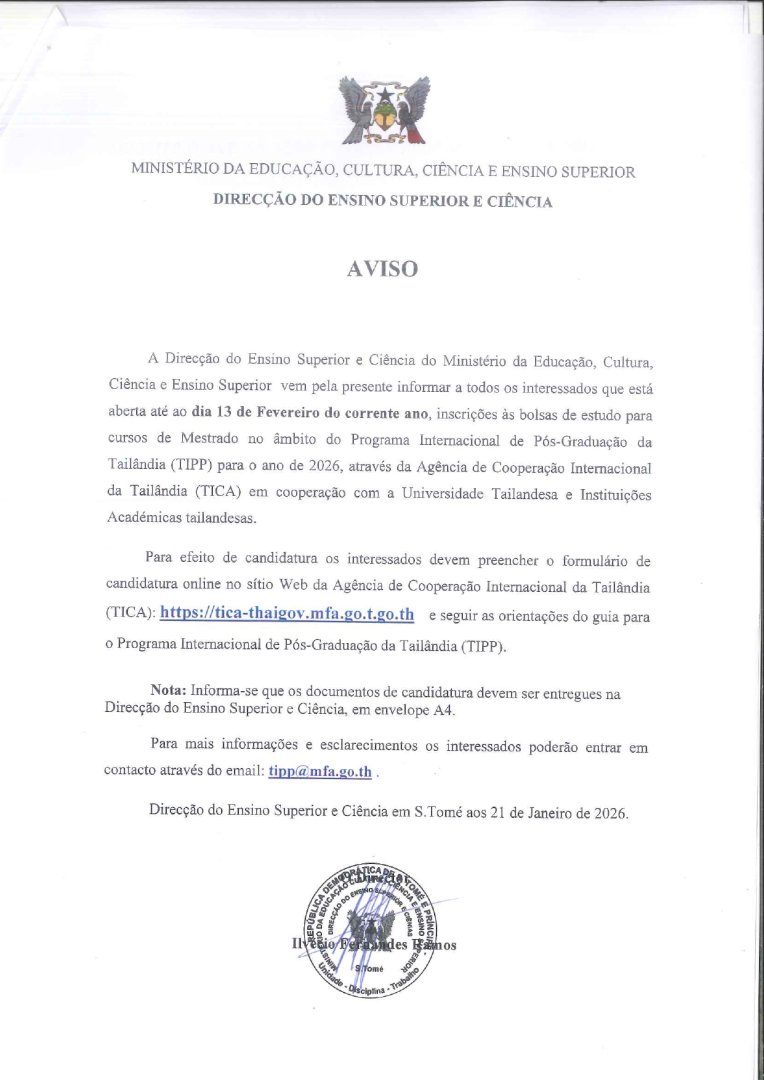 Bolsas de Estudo para Cursos de Mestrado