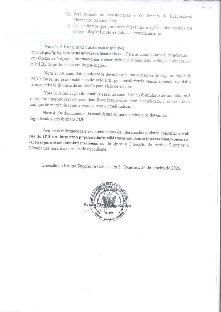 Vagas para CTeSP ,Licenciaturas e Mestrados