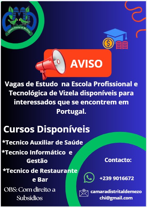 Vagas de Estudo em Portugal – Escola Profissional e Tecnológica de Vizela