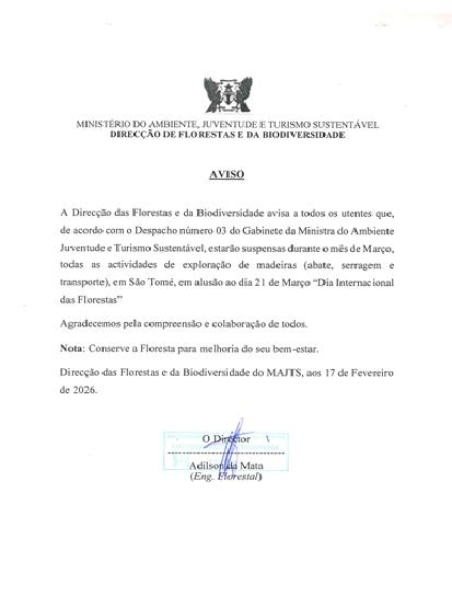 Suspensão Temporária da Exploração de Madeira