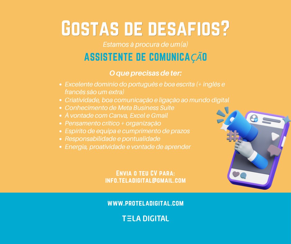 Vaga Para Assistente De Comunicação