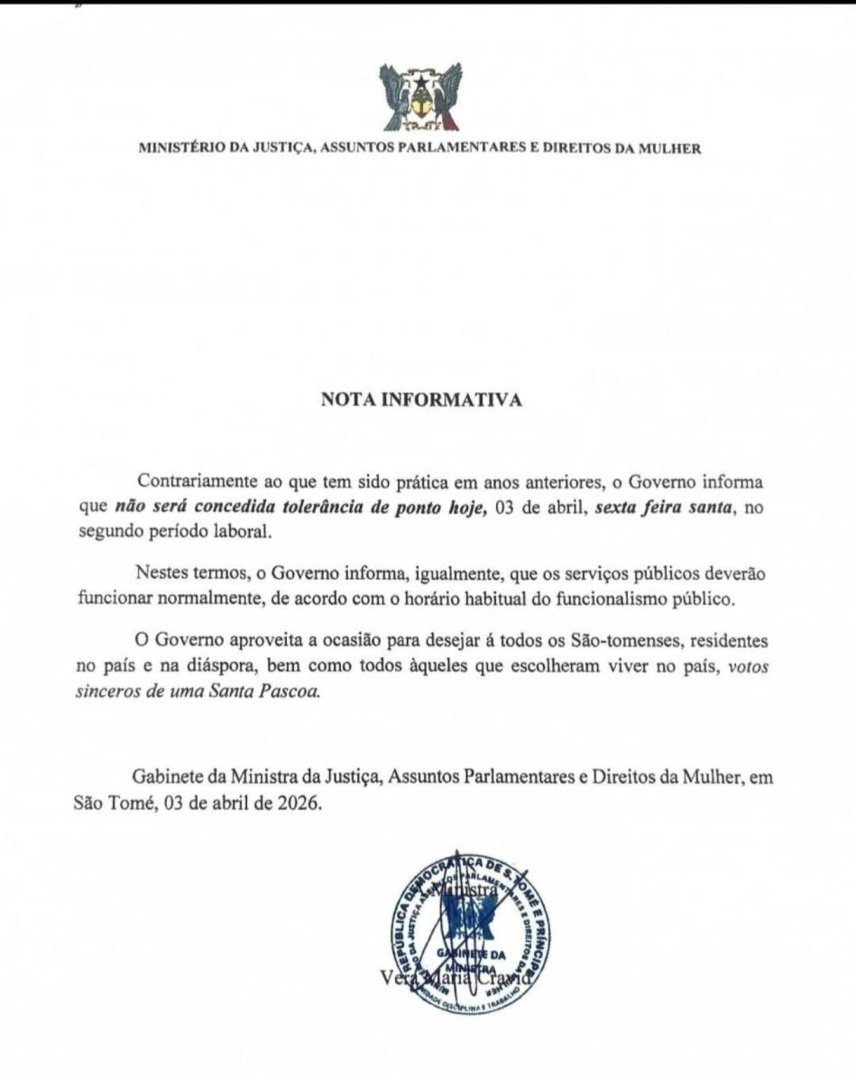 Nota Informativa Sobre Possibilidade de Tolerância de Ponto