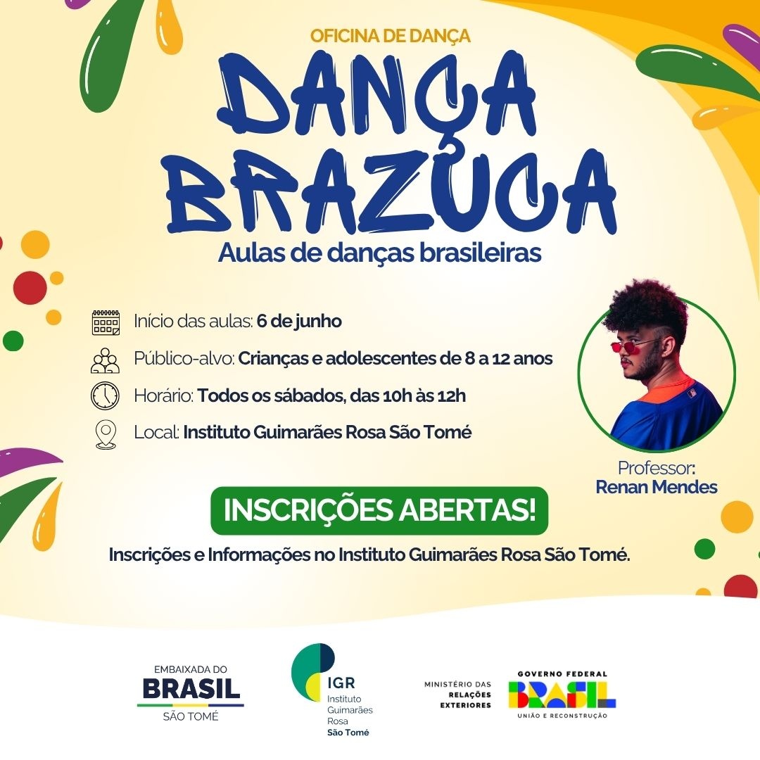 Oficina de Dança: Dança Brazuca