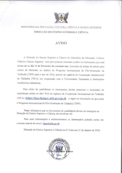 Bolsas de Estudo para Cursos de Mestrado