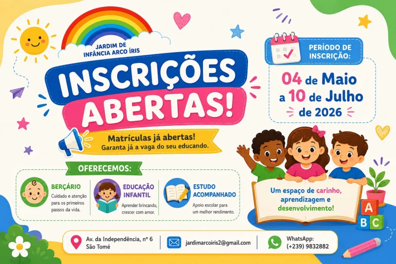 Inscrições Abertas