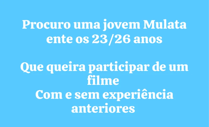 Seleção de elenco para participação em filme