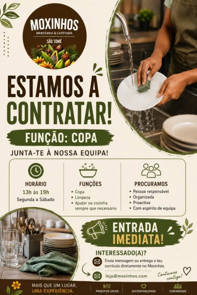 Vaga para Copa