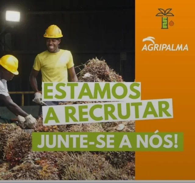 Vaga Para Trabalhar na Fábrica de Produção de Óleo de Palma