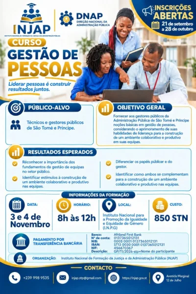 Curso de Gestão de Pessoas - INJAP e DNAP