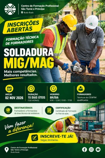 Formação Técnica de Formadores em Soldadura MIG/MAG