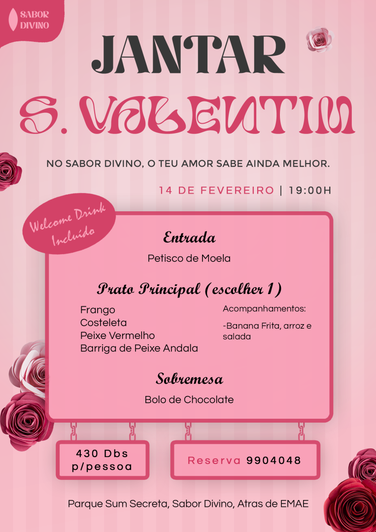 Dia dos Namorados no Sabor Divino