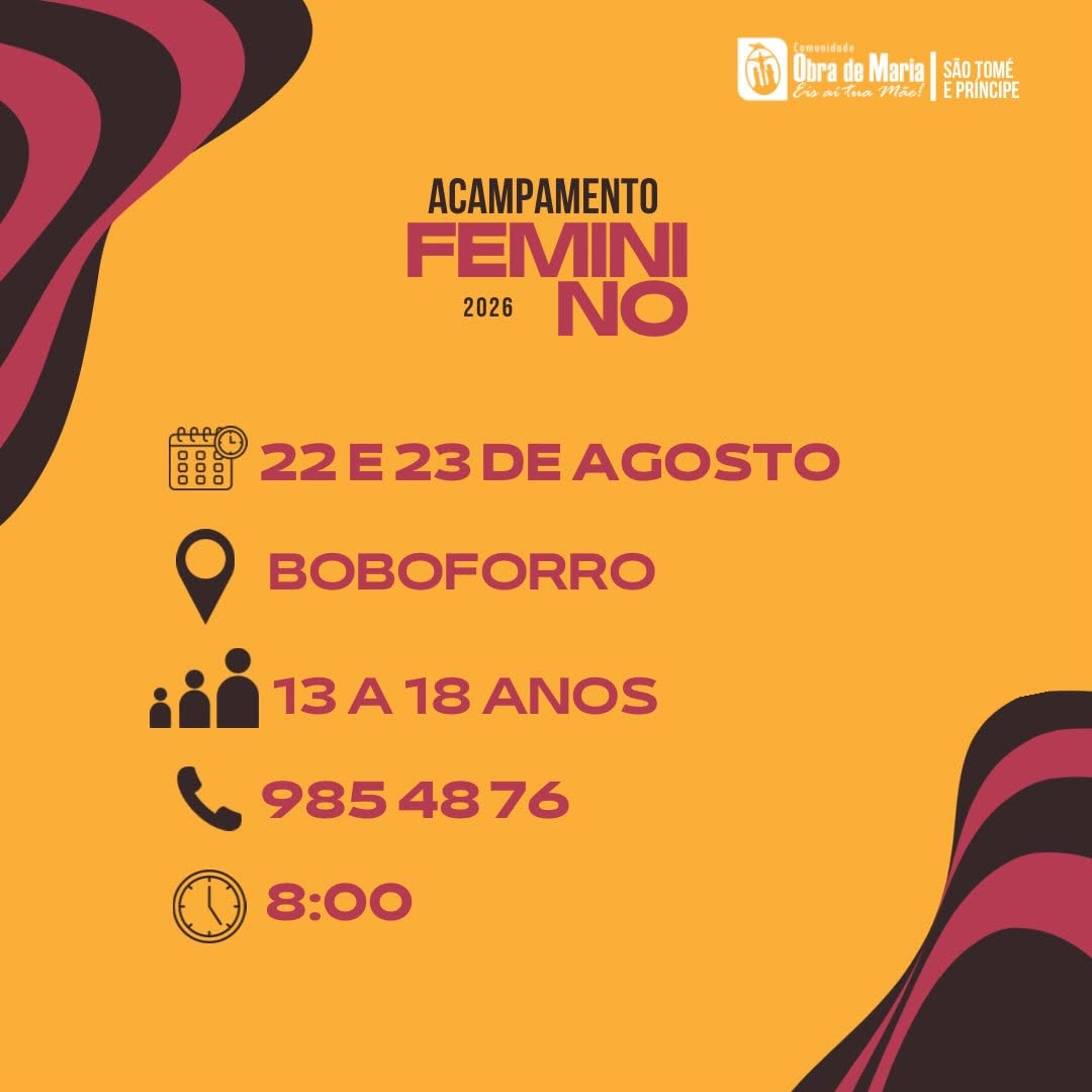Acampamento Feminino 2026