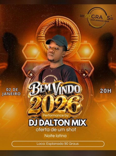 Bem Vindo 2026 - Noite Latina