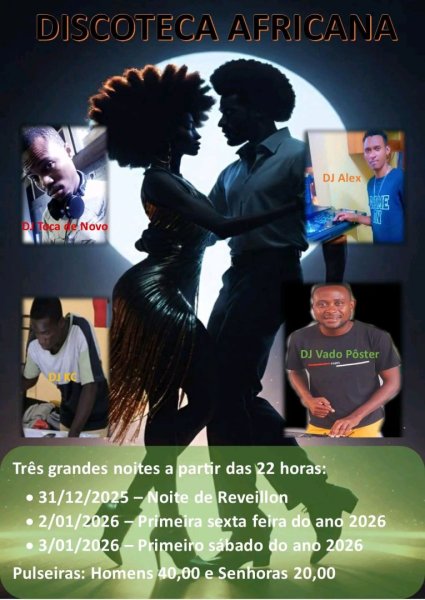 Três Grandes Noites - Discoteca Africana