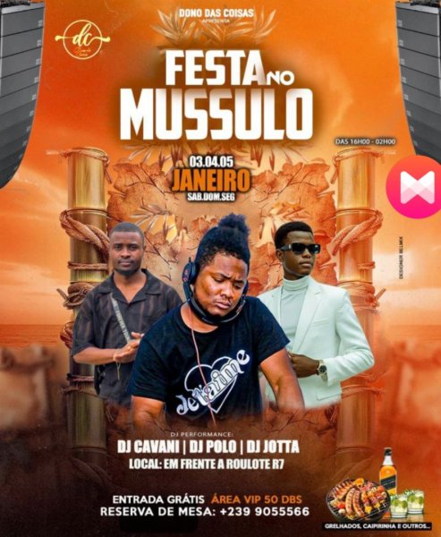Festa no Mussulo – Edição Especial de Janeiro