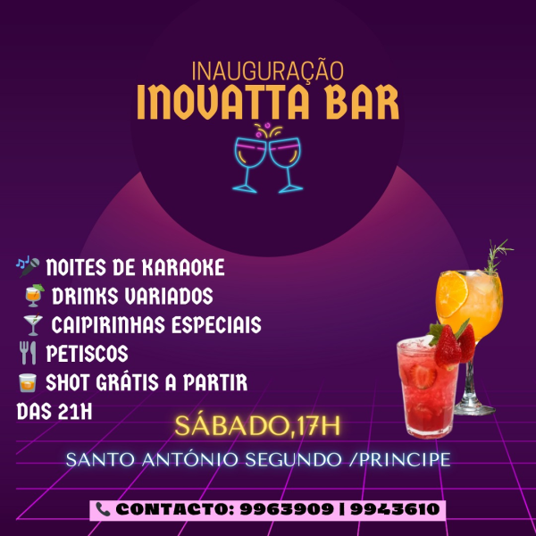 Inauguração Inovatta Bar em Santo António