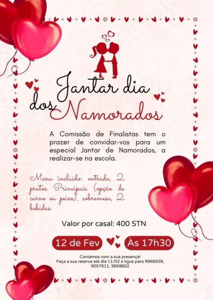 Jantar Dia Dos Namorados Na EPSTP