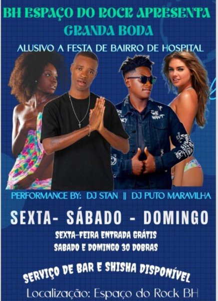 Boda no Espaço do Rock BH