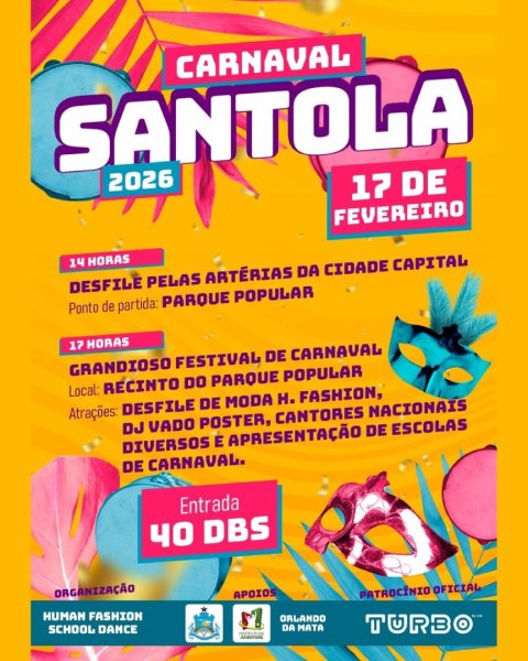 Carnaval Santola 2026 – A Grande Festa na Cidade Capital