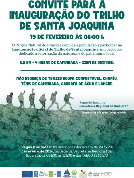 Inauguração do Trilho de Santa Joaquina