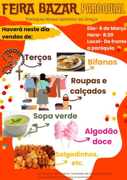 Feira Bazar Paroquial