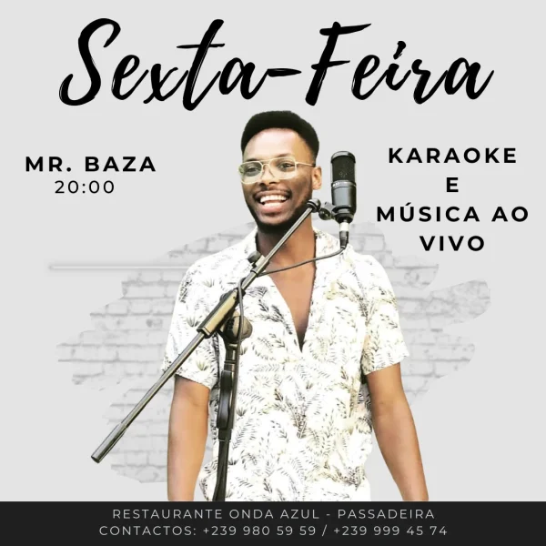Música ao Vivo e Karaoke no Onda Azul