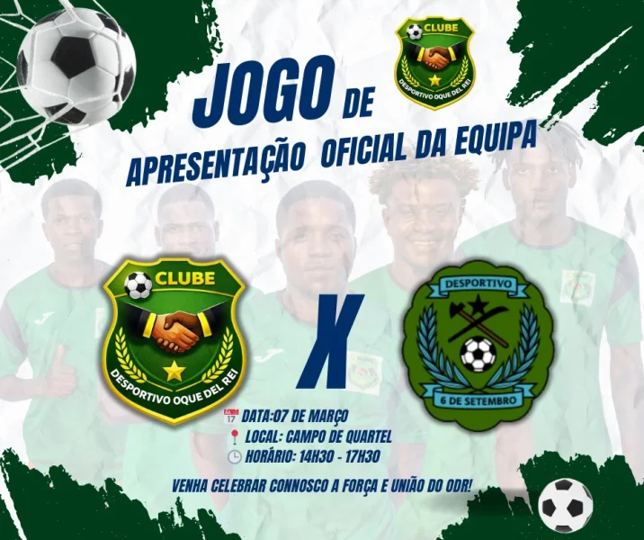 Desportivo Oque D'El Rei vs 6 de Setembro
