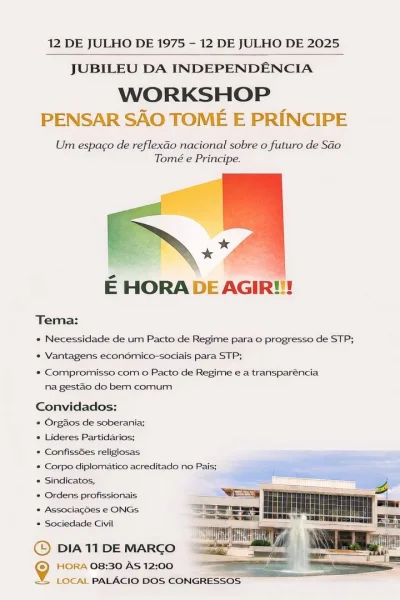 Workshop - Pensar São Tomé E Príncipe