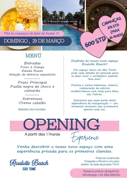Evento de Abertura do Roulotte Beach