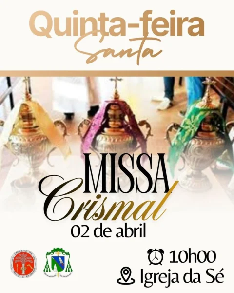 Quinta-feira Santa na Sé Catedral