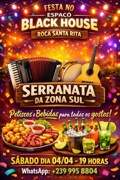 Festa na Black House: Serranata da Zona Sul