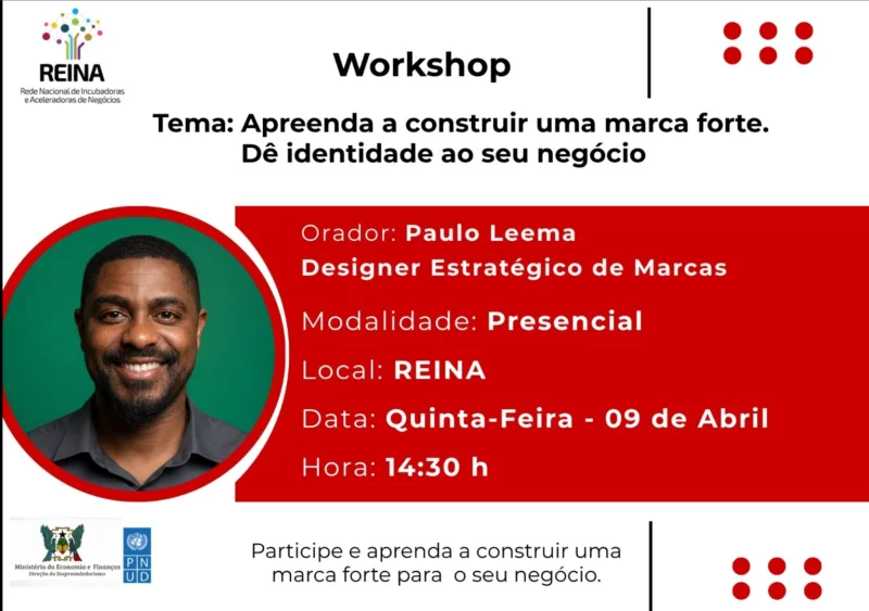 Workshop “Aprenda a construir uma marca forte. Dê identidade ao seu negócio”