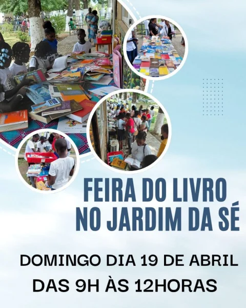 Feira do Livro no Jardim da Sé