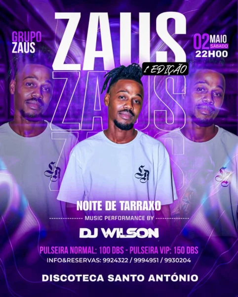 Grupo Zaus Apresenta - Noite de Tarraxo 1ª Edição