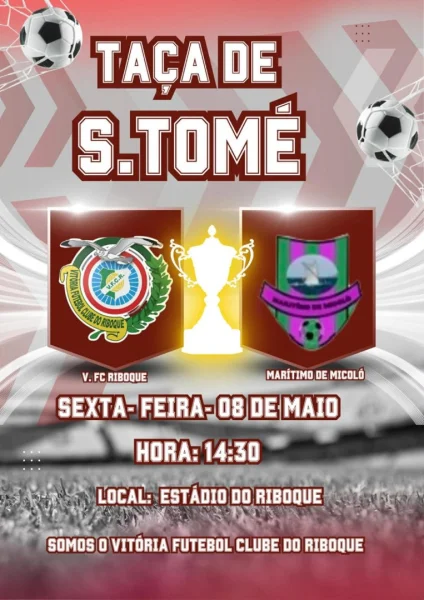 Taça de S. Tomé - Riboque VS Marítimo de Micoló
