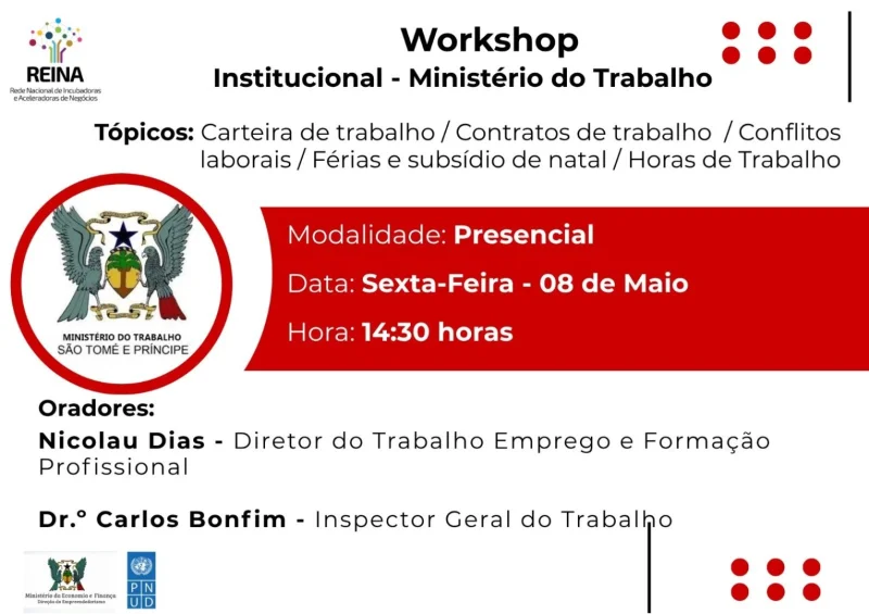 Workshop Institucional: Ministério do Trabalho