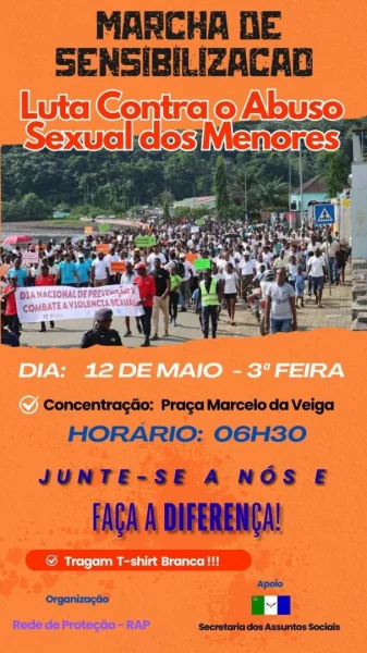 Marcha de Sensibilização contra o Abuso Sexual de Menores