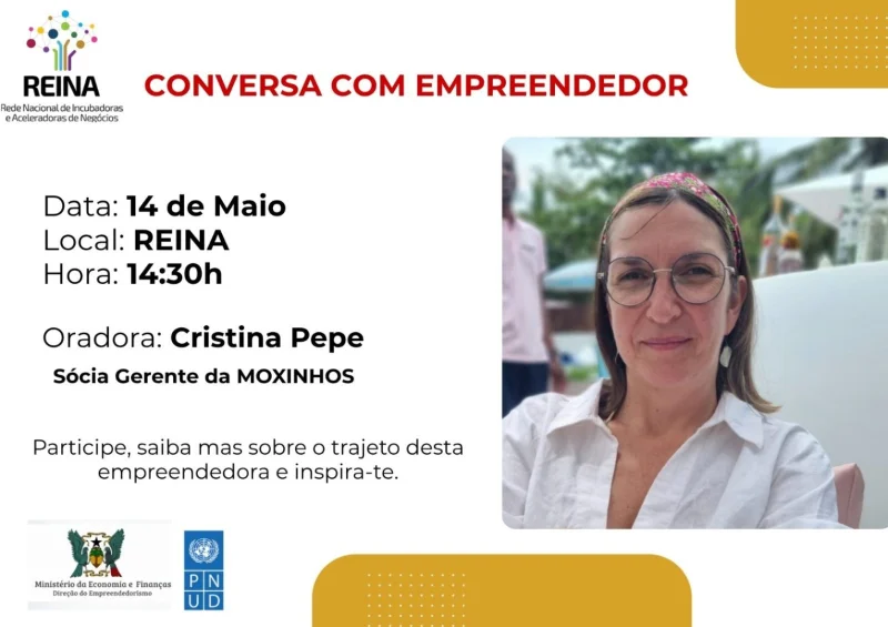 Conversa com Empreendedor: Cristina Pepe  - Sócia Gerente da Moxinhos